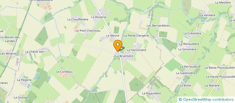 localisation de l'entreprise PERROUIN COUVERTURE à LIGNE