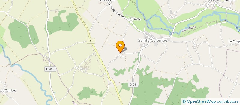 localisation de l'entreprise PERROUX TOMBOIS à VAL-DE-BONNIEURE