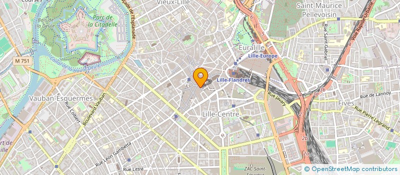 localisation de l'entreprise PERRUCHES à LILLE