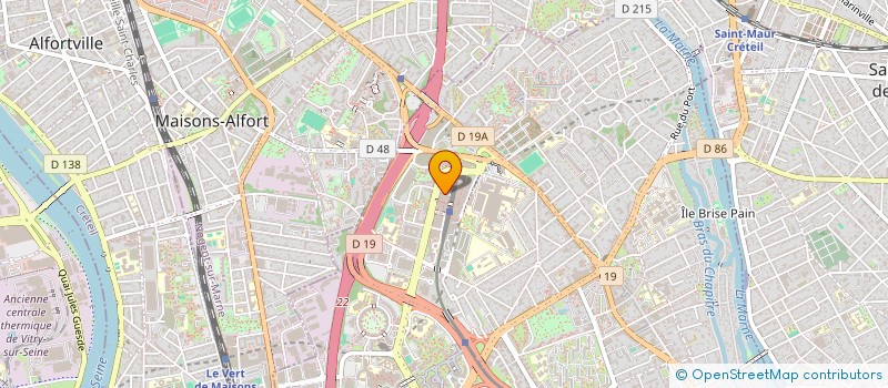 localisation de l'entreprise PERRUQUES JULIE  CRETEIL