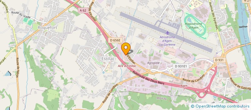 localisation de l'entreprise PERRY INVEST  ESTILLAC