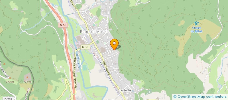 localisation de l'entreprise PERRY SAS à RUPT-SUR-MOSELLE
