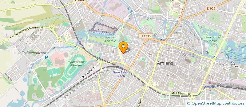 localisation de l'entreprise PERS  AMIENS