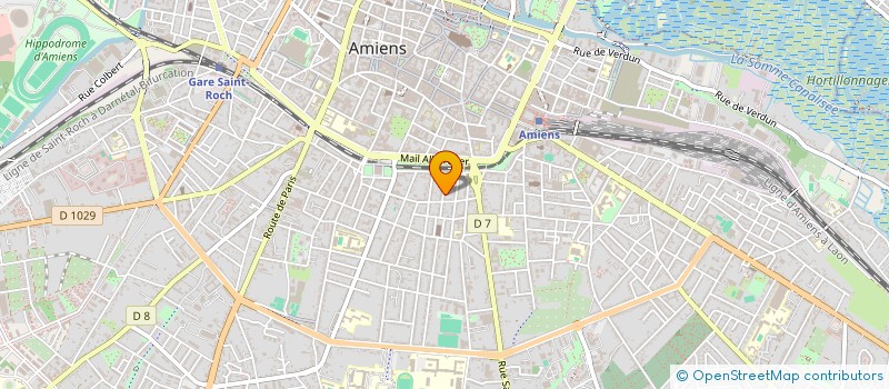 localisation de l'entreprise PERS 95 à AMIENS