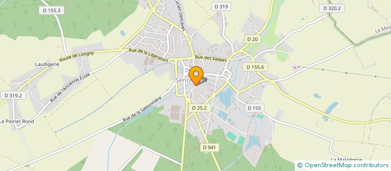 localisation de l'entreprise PERSAD à SENONCHES