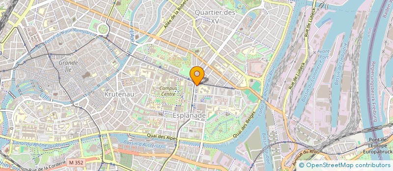 localisation de l'entreprise PERSANOPHONE à STRASBOURG