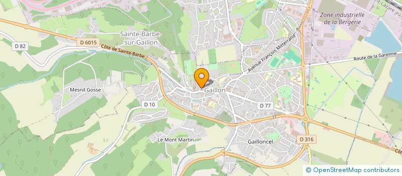 localisation de l'entreprise PERSE  SAINT-ETIENNE-DU-ROUVRAY