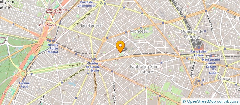localisation de l'entreprise PERSEAS  PARIS