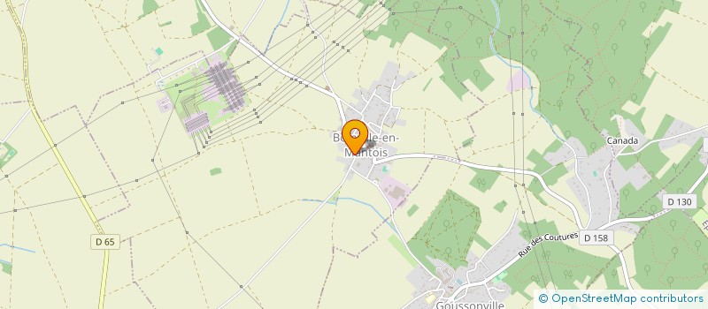 localisation de l'entreprise PERSEE & CO  BOINVILLE-EN-MANTOIS