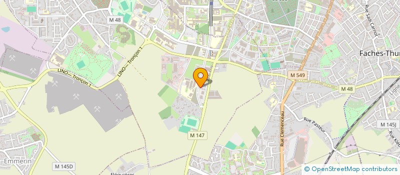 localisation de l'entreprise PERSEE MEDICAL à LOOS