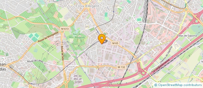 localisation de l'entreprise PERSEIS à MONTPELLIER
