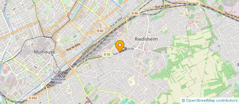 localisation de l'entreprise PERSELY  RIEDISHEIM