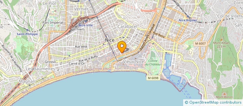 localisation de l'entreprise PERSEPOLIS à NICE