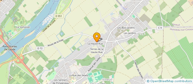 localisation de l'entreprise PERSEPOLIS  VINEUIL