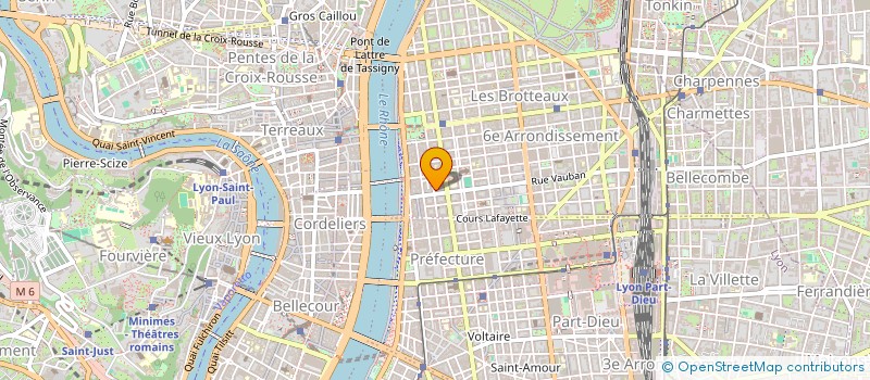 localisation de l'entreprise PERSEPOLIS à LYON