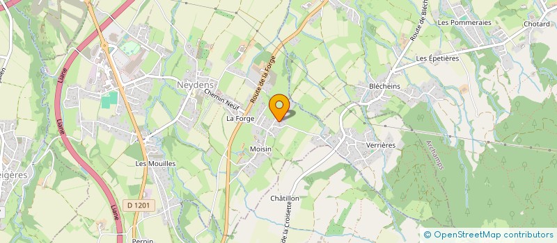 localisation de l'entreprise PERSEPOLIS  NEYDENS