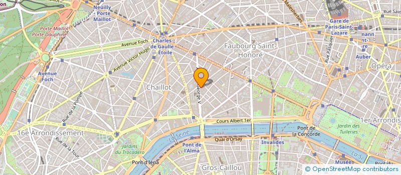 localisation de l'entreprise PERSEUS à PARIS