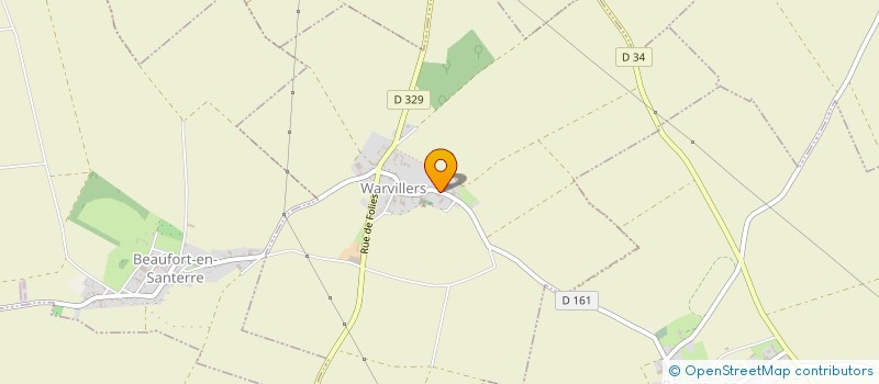 localisation de l'entreprise PERSEVERANCE  WARVILLERS