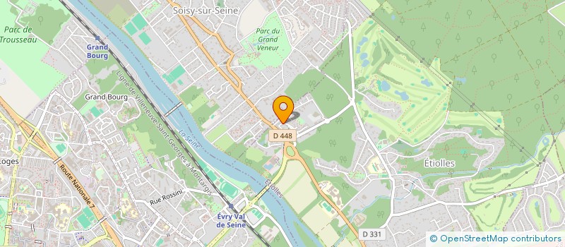 localisation de l'entreprise PERSEVERANCE SENART à ETIOLLES