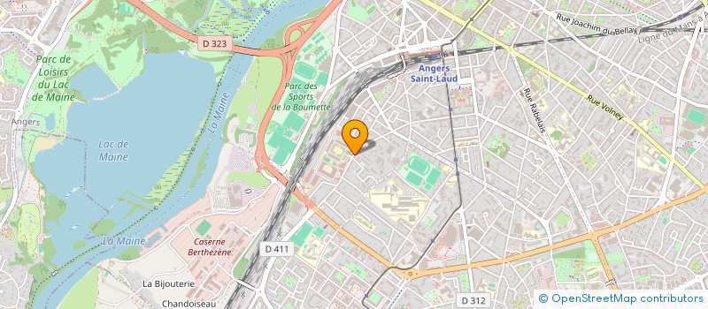 localisation de l'entreprise PERSEVERANTIA  ANGERS