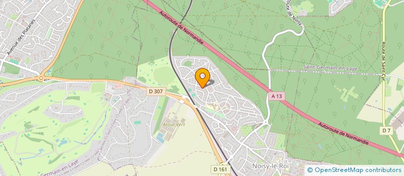 localisation de l'entreprise PERSHING HALL à NOISY-LE-ROI