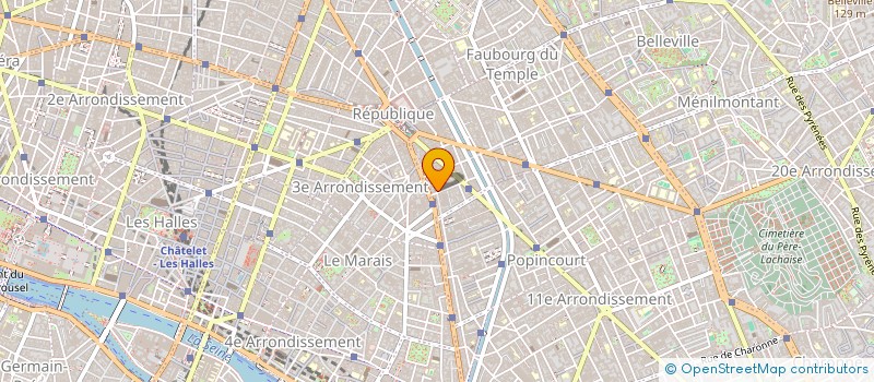 localisation de l'entreprise PERSIL  PARIS