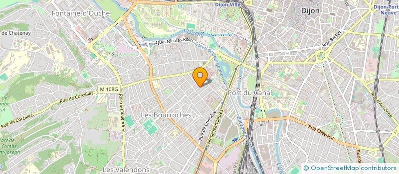 localisation de l'entreprise PERSIL à DIJON