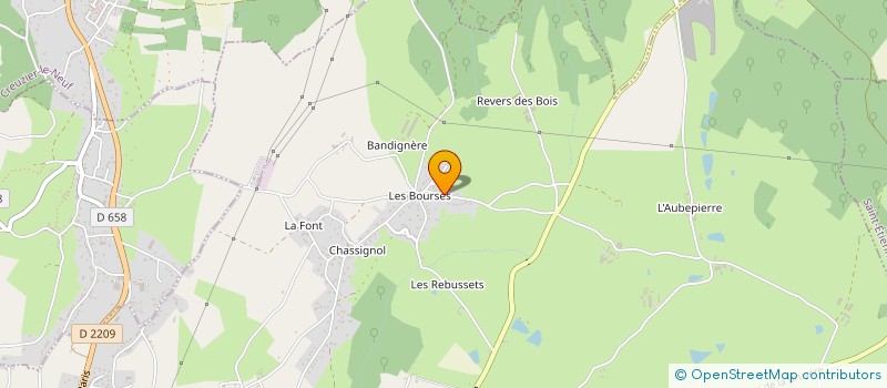 localisation de l'entreprise PERSISCO à CUSSET