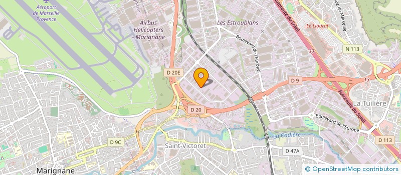 localisation de l'entreprise PERSO SOPRODIS à VITROLLES