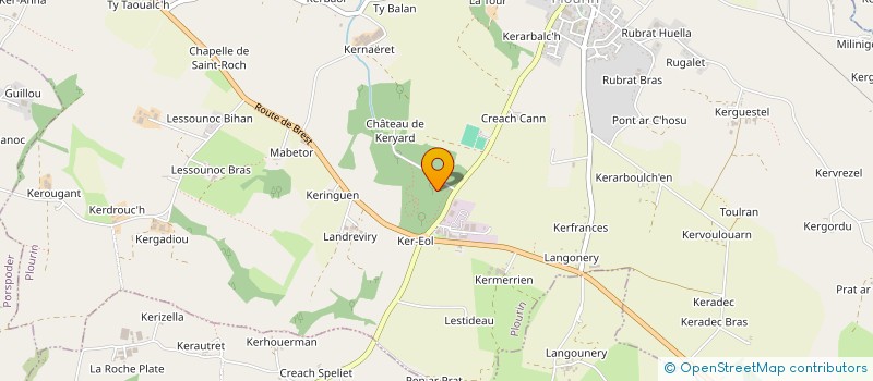 localisation de l'entreprise PERSON  PLOURIN