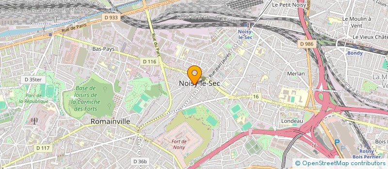 localisation de l'entreprise PERSON HELP à NOISY-LE-SEC