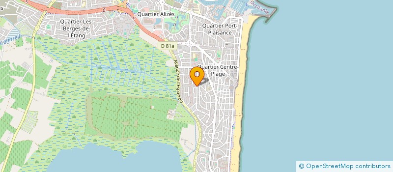 localisation de l'entreprise PERSONAE INVEST  CANET-EN-ROUSSILLON