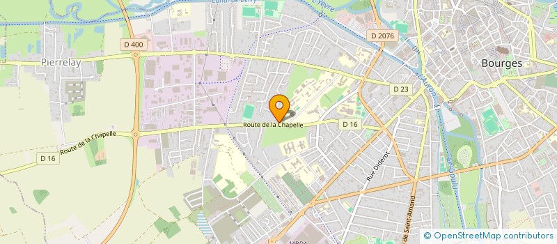 localisation de l'entreprise PERSONAIDE à BOURGES