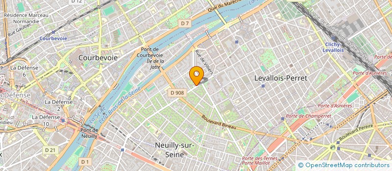 localisation de l'entreprise PERSONAL ASSISTANT ONLINE à NEUILLY-SUR-SEINE