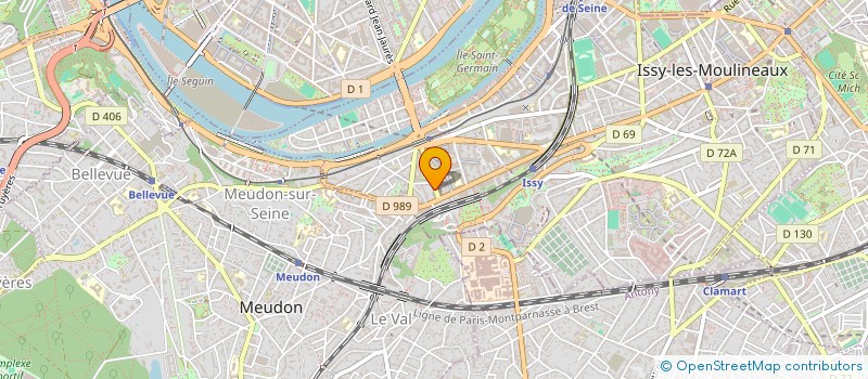localisation de l'entreprise PERSONAL DRIVER à ISSY-LES-MOULINEAUX