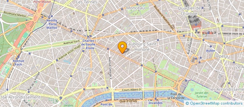 localisation de l'entreprise PERSONAL SPORTS MANAGEMENT à PARIS