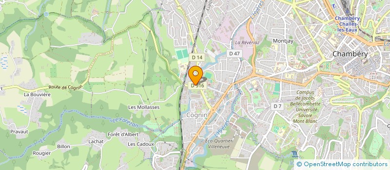 localisation de l'entreprise PERSONAL VIDEO DIFFUSION à COGNIN