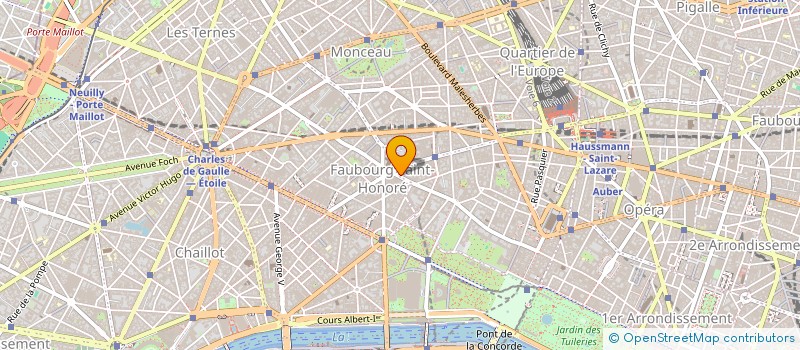 localisation de l'entreprise PERSONALITY  PARIS