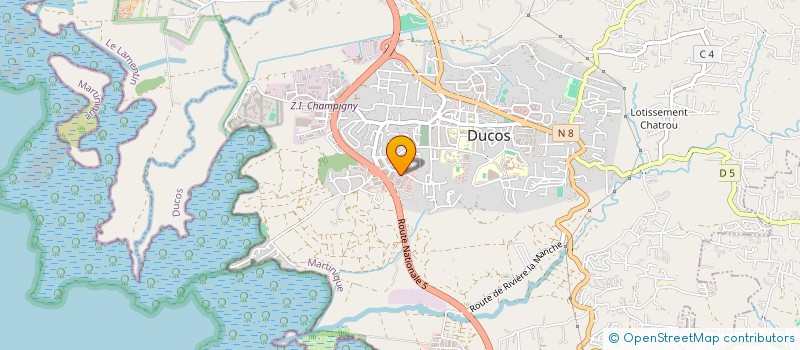 localisation de l'entreprise PERSONNAL ACCESSO PERFORMANCE  DUCOS