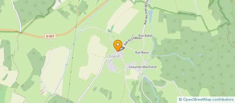 localisation de l'entreprise PERSONNE  ISLAND