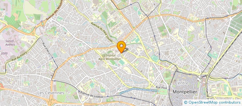 localisation de l'entreprise PERSONNEL DASS à MONTPELLIER
