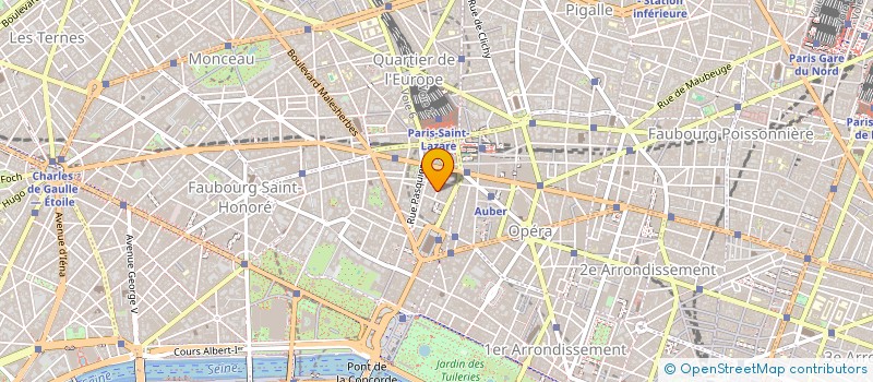 localisation de l'entreprise PERSONNEL DE MAISON SERVICES à PARIS