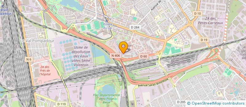 localisation de l'entreprise PERSONNEL POUR LES EMPLOIS DE PROXIMITE à CRETEIL