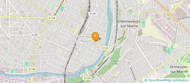 localisation de l'entreprise PERSONNIMAGES ET AUTRES LITTERAIRES à SAINT-MAUR-DES-FOSSES