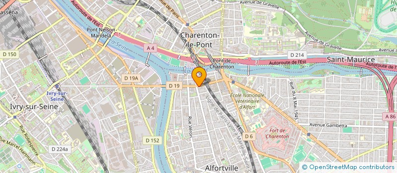 localisation de l'entreprise PERSOSIGN à ALFORTVILLE