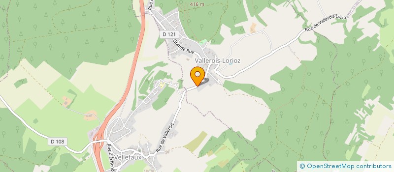 localisation de l'entreprise PERSPECTIVA  VALLEROIS-LORIOZ