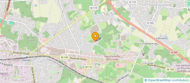 localisation de l'entreprise PERSPECTIVA INVEST  BASSE-GOULAINE