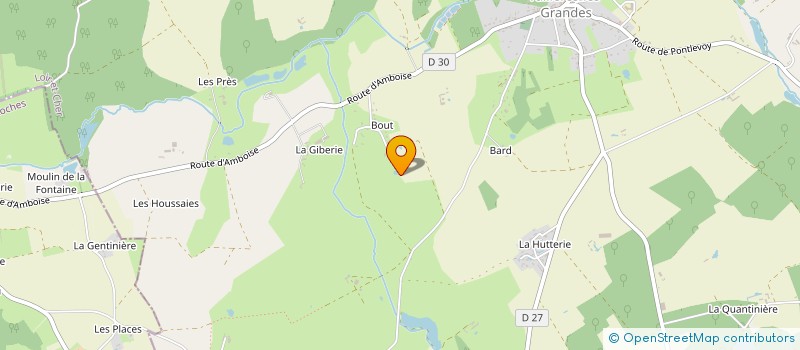 localisation de l'entreprise PERSPECTIVE 41  VALLIERES-LES-GRANDES