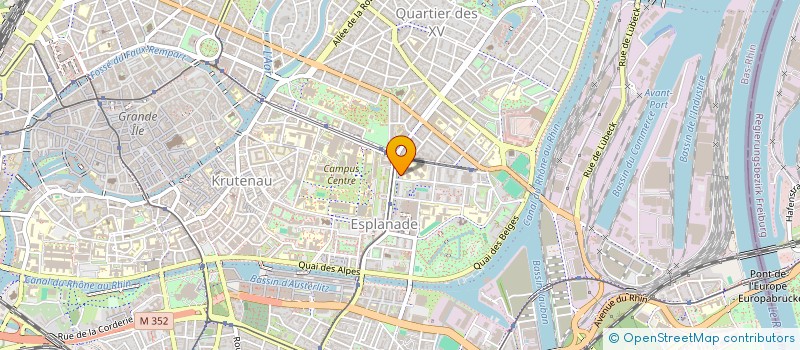 localisation de l'entreprise PERSPECTIVE à STRASBOURG
