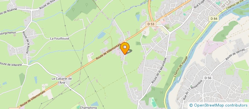 localisation de l'entreprise PERSPECTIVE  VILLEREST